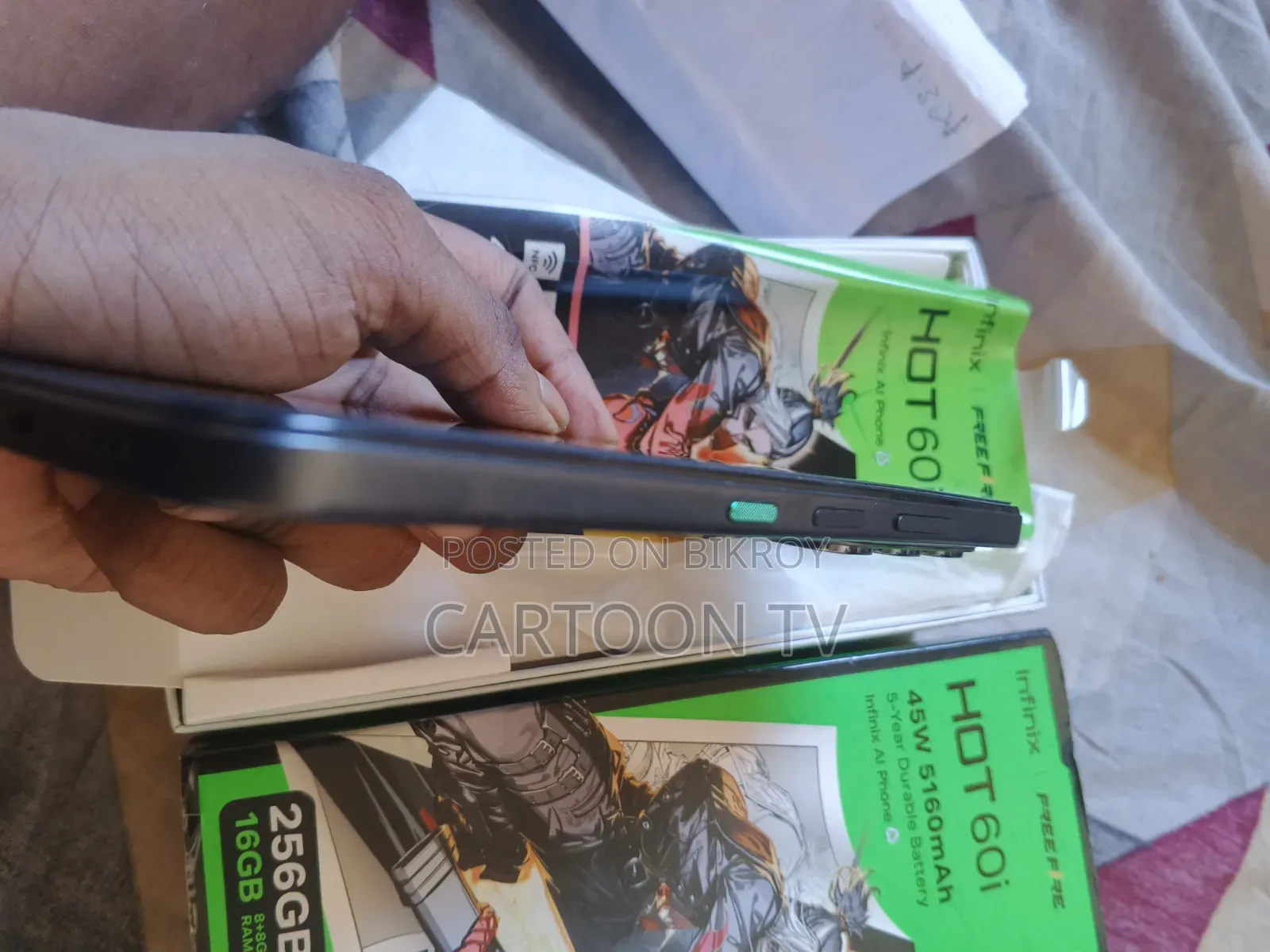 Infinix Hot 60i 256 GB Black