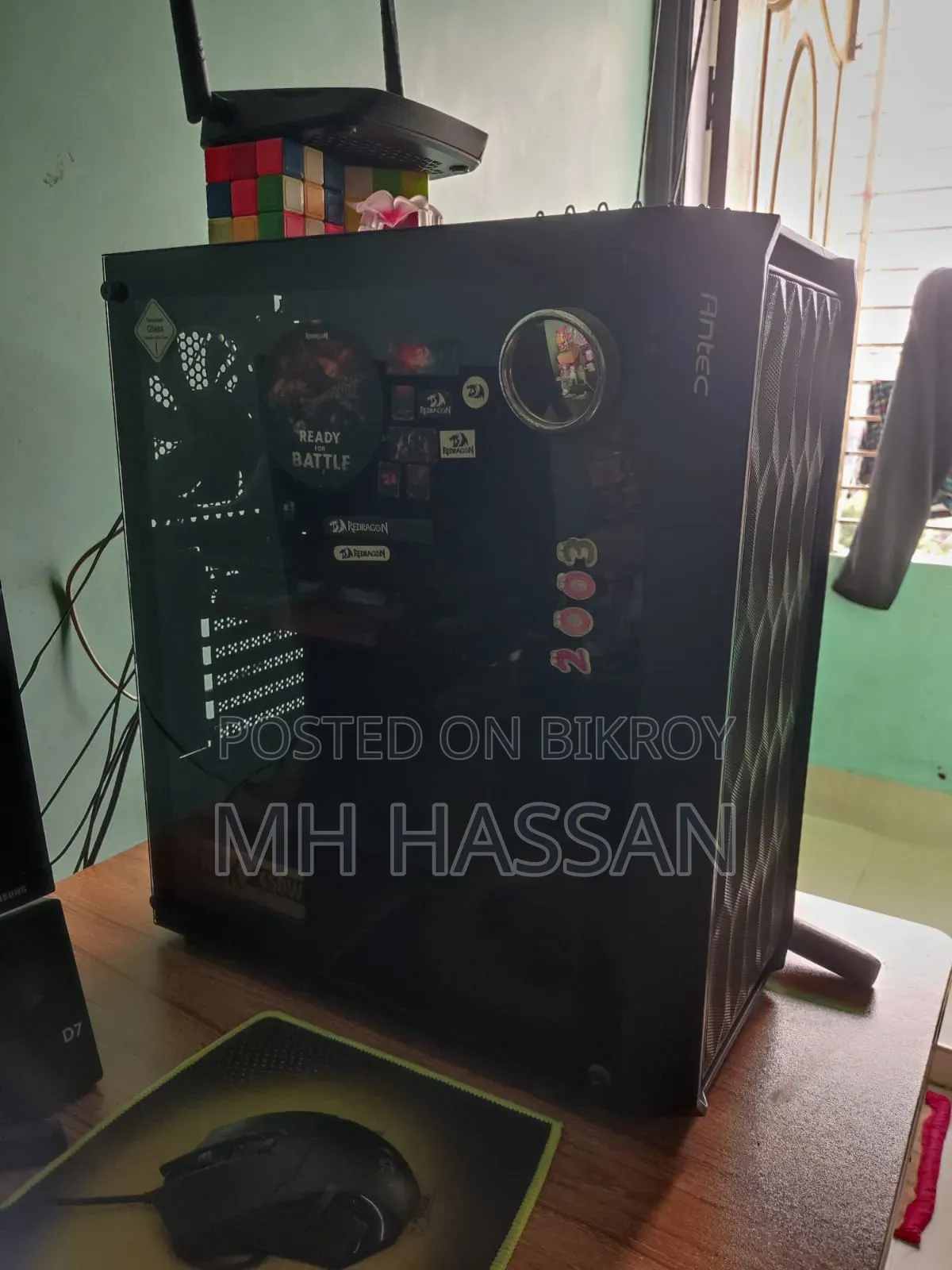 ডেস্কটপ কম্পিউটার স্যামসাং ৮ জিবি এএমডি রাইজেন ৫ এসএসডি ৫০০ জিবি