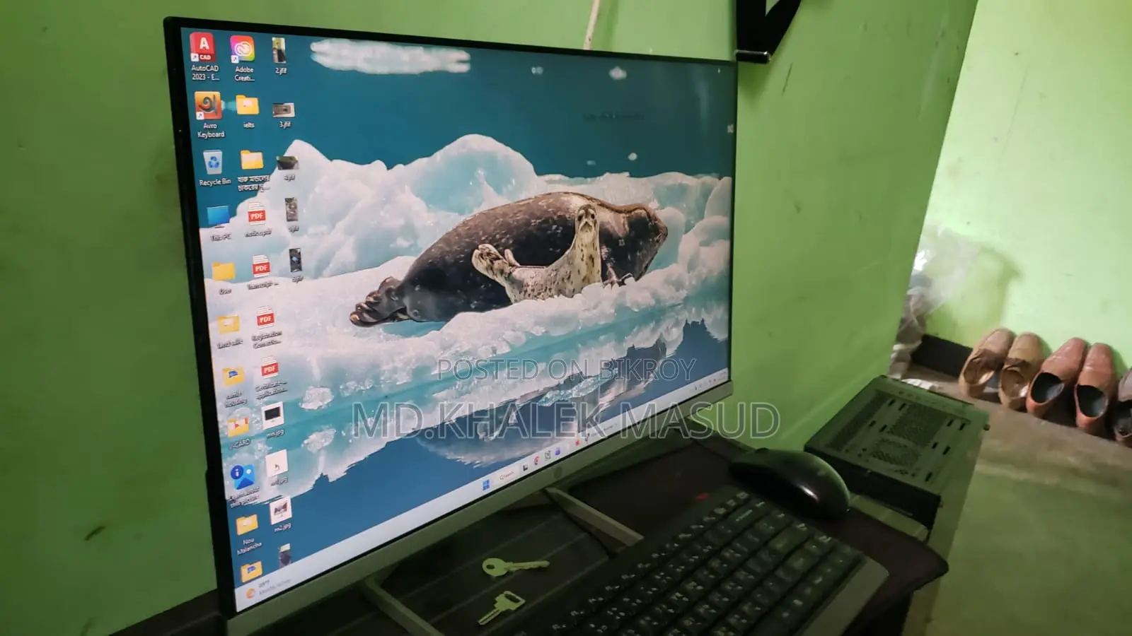 Desktop Computer Gigabyte GB-BKi5T2-7200 8GB Intel Core i5 HDD+SSD 1T
