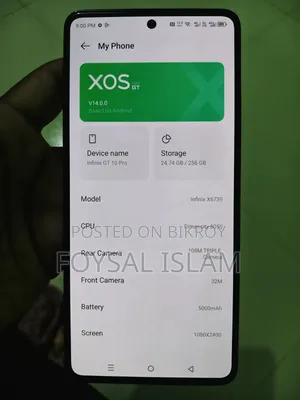 ইনফিনিক্স জিটি ১০ প্রো ১২৮ জিবি রোজ গোল্ড