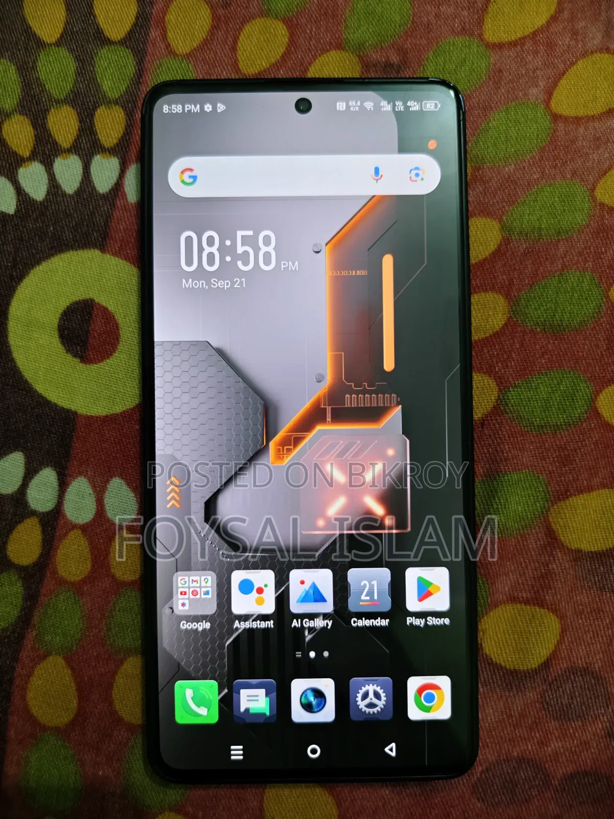 ইনফিনিক্স জিটি ১০ প্রো ১২৮ জিবি রোজ গোল্ড
