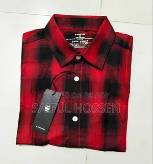 G-Star RAW Premium Lal-Kalo Check Shirt (100% Export Quality)