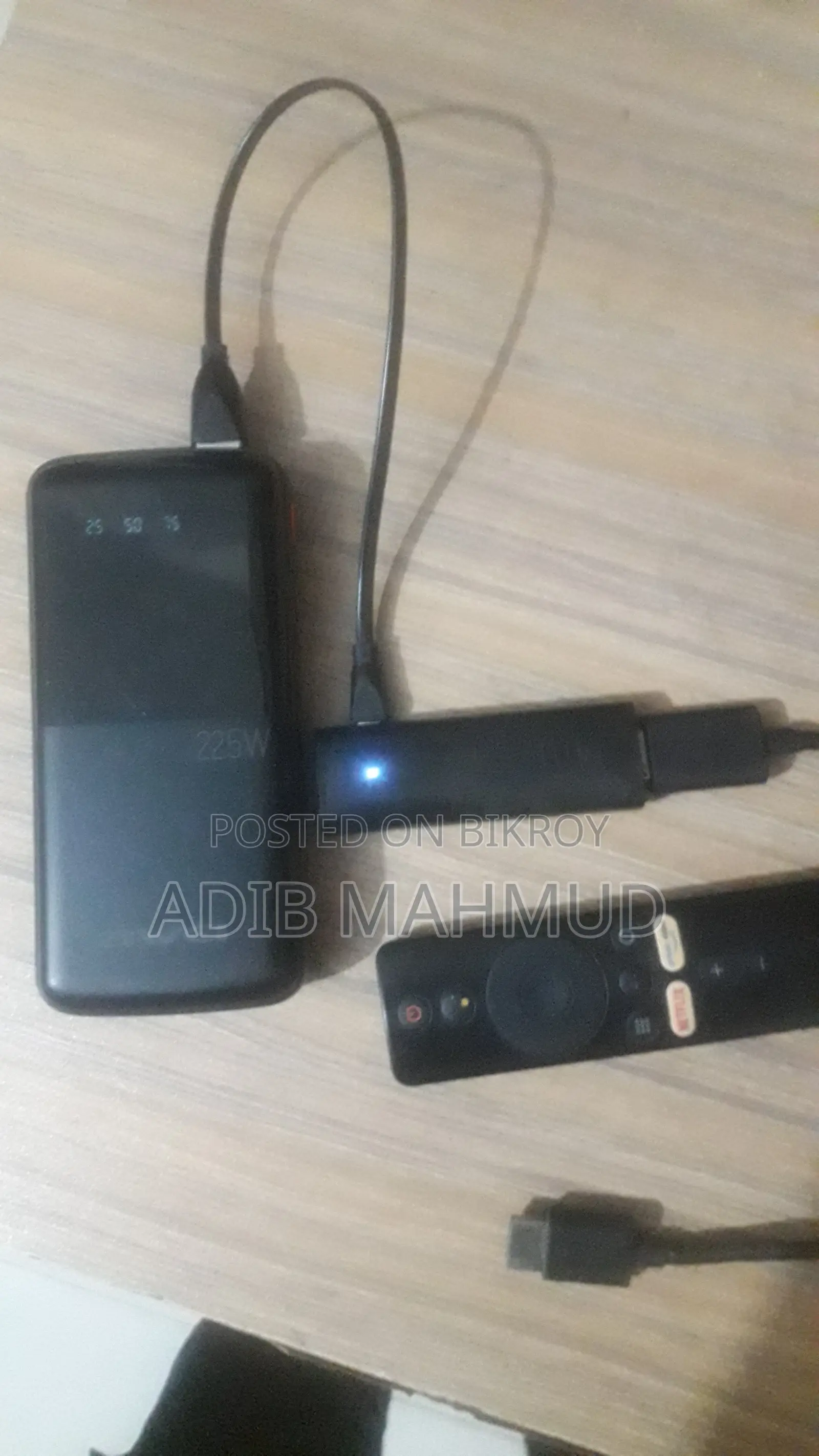 Xiaomi Mi TV Stick 1080p + Awei 20000mAh 22.5W Power Bank Combo Offer