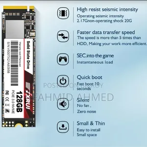 TXRUI 128GB PCIe Gen 3.0 M.2 NVMe Internal SSD