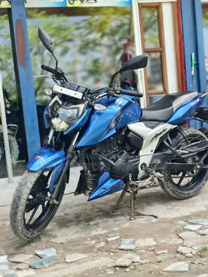 টিভিএস আপাচে ১৬০ ৪ভি ২০২৩ নীল