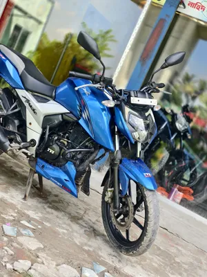 টিভিএস আপাচে ১৬০ ৪ভি ২০২৩ নীল