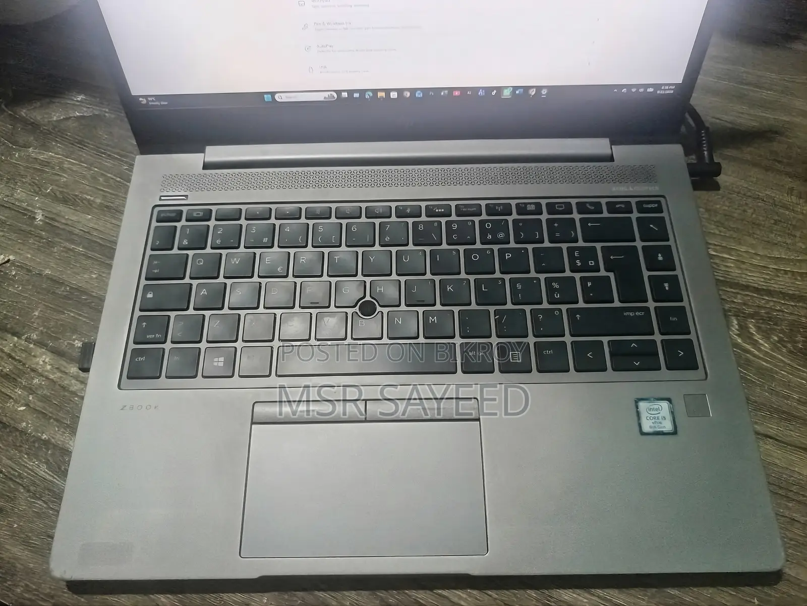 ল্যাপটপ HP ZBook 14u G6 16GB ইন্টেল কোর i5 SSD 256GB