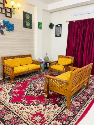 সেগুন কাঠের সোফা মোট ৫ সিট