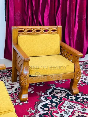 Teak Wood Sofa Total 5 Seats