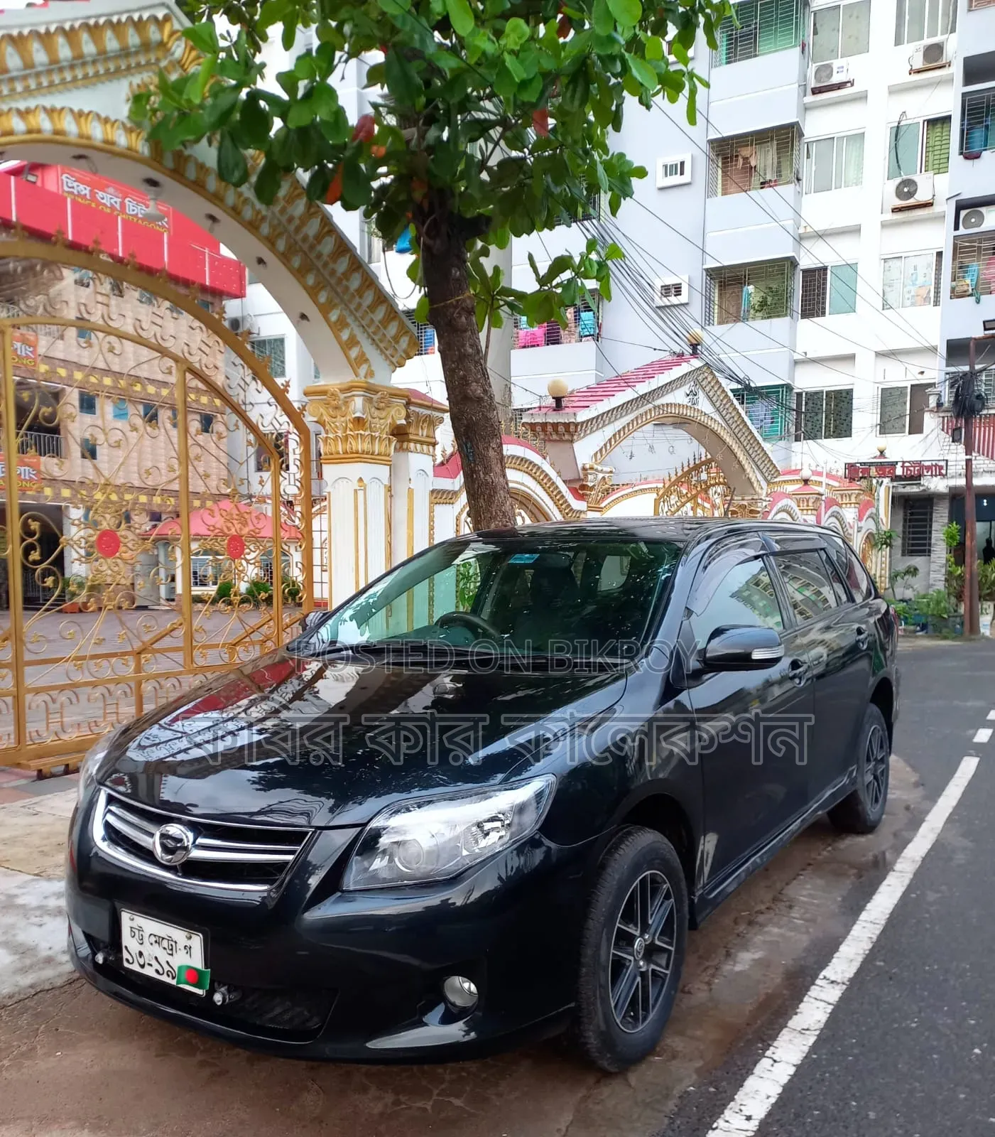 Toyota Corolla Fielder 2010 Black