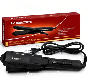 VIGOR Professional Hair Straightener – Hair Styling Straightening