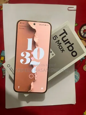 নতুন শাওমি রেডমি টারবো ৫ ম্যাক্স ২৫৬ জিবি লাল
