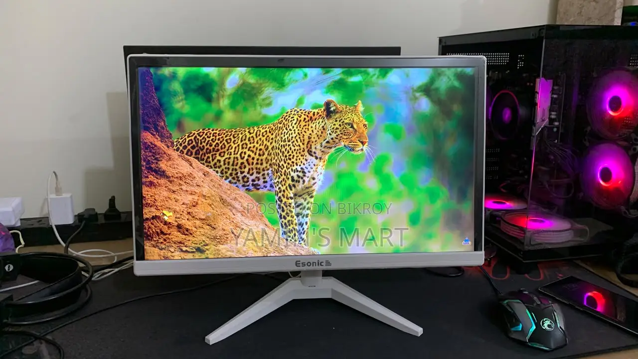 Esonic White 20" Inch Gaming Monitor