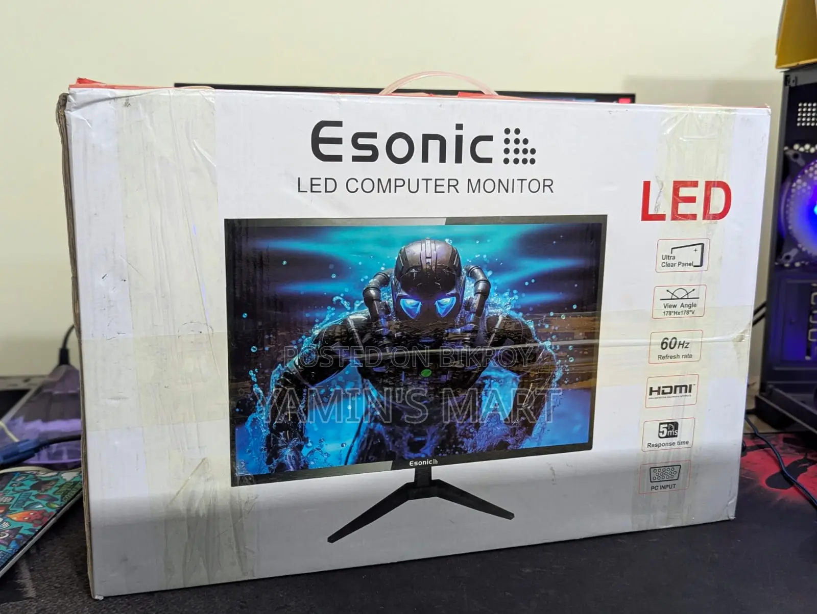 Esonic 20" Inch Black Monitor