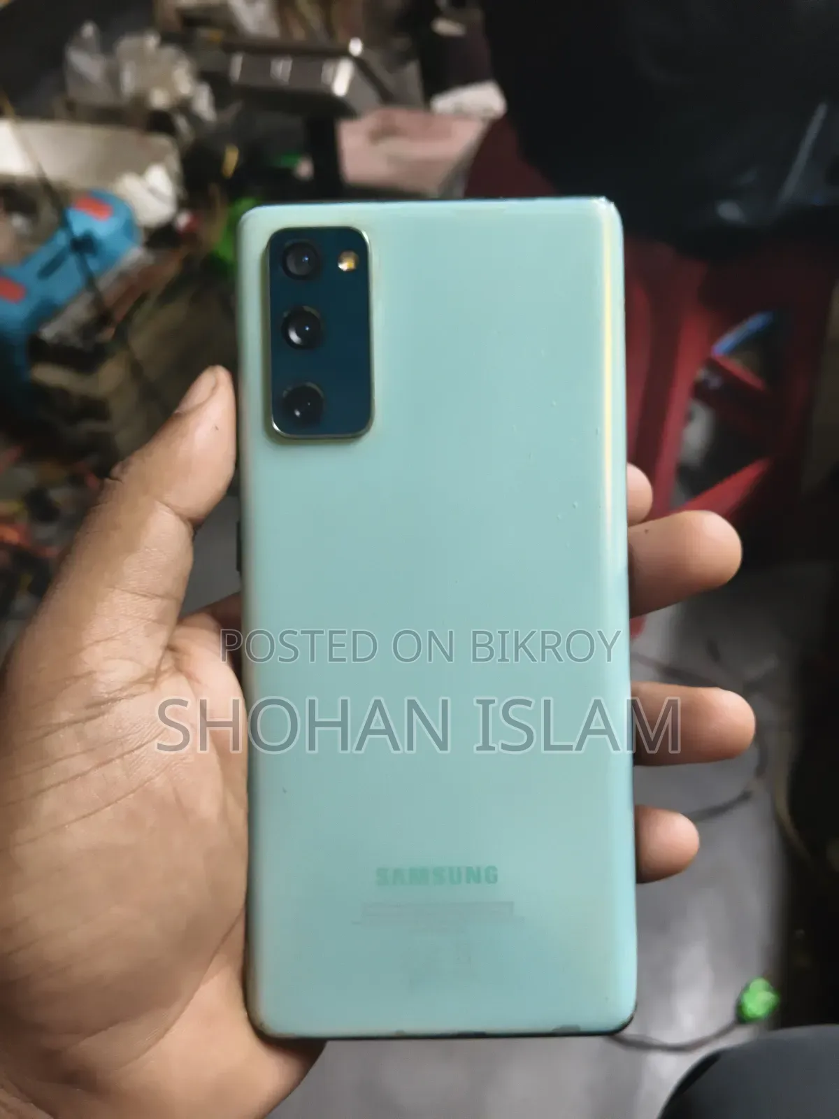 স্যামসাং গ্যালাক্সি এস২০ এফই ৫জি ১২৮ জিবি গ্রে