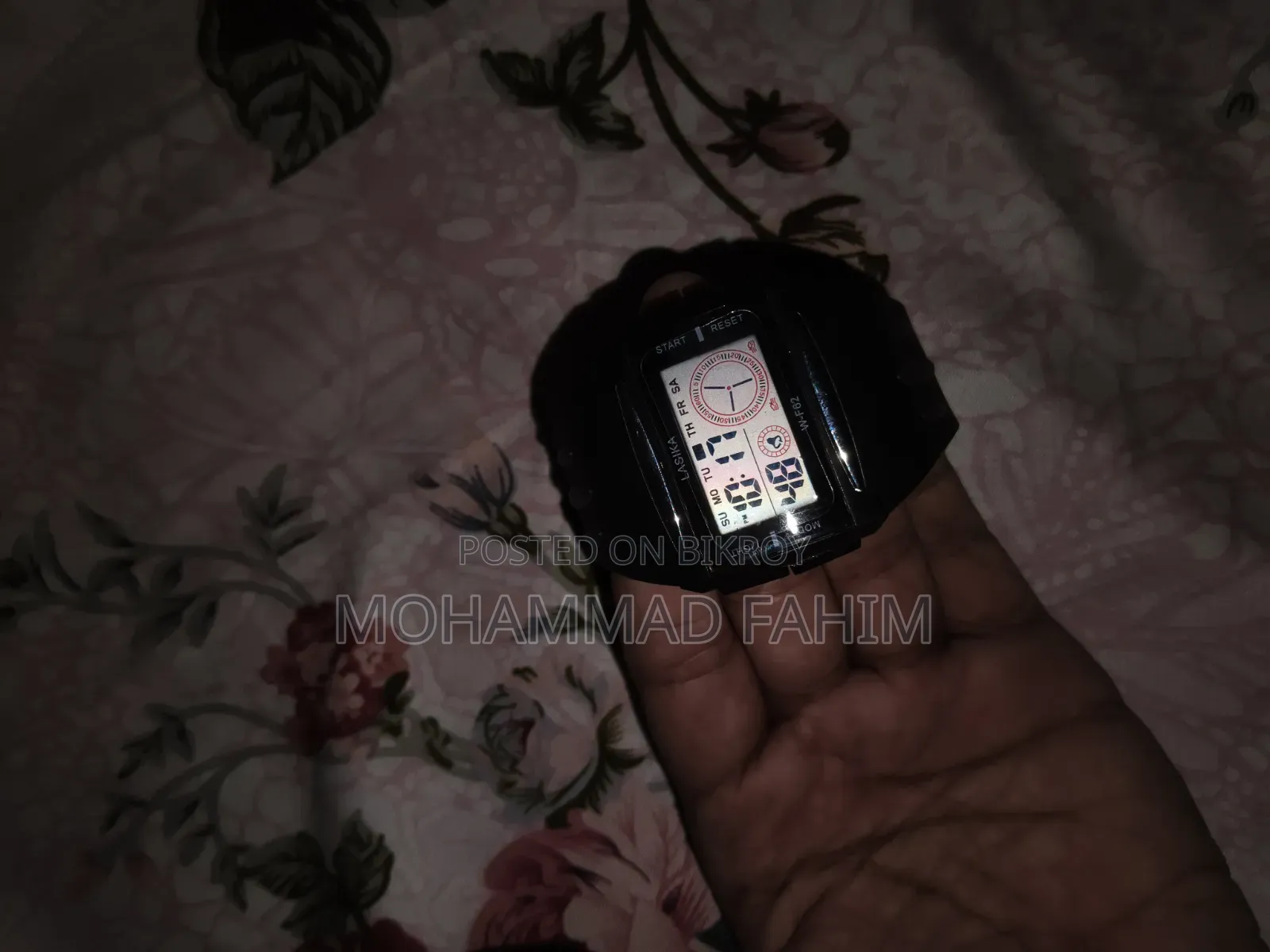 ল্যাসিকা ডব্লিউএফ-৬২ নতুন ঘড়ি