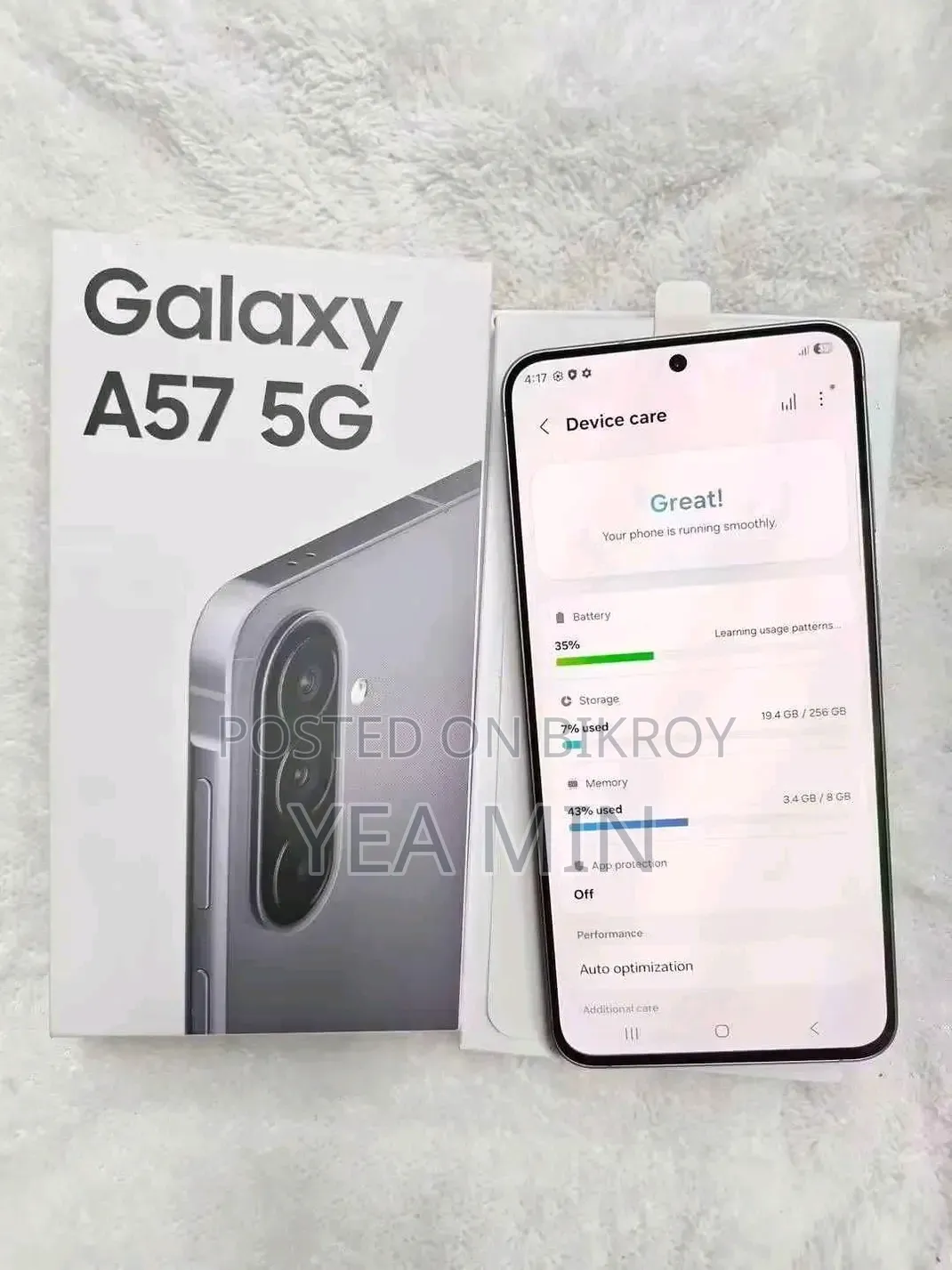 New Samsung Galaxy A57 256 GB Black