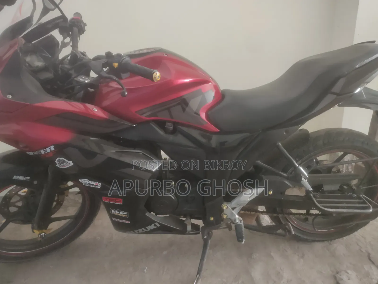 Suzuki Gixxer 2019 Red