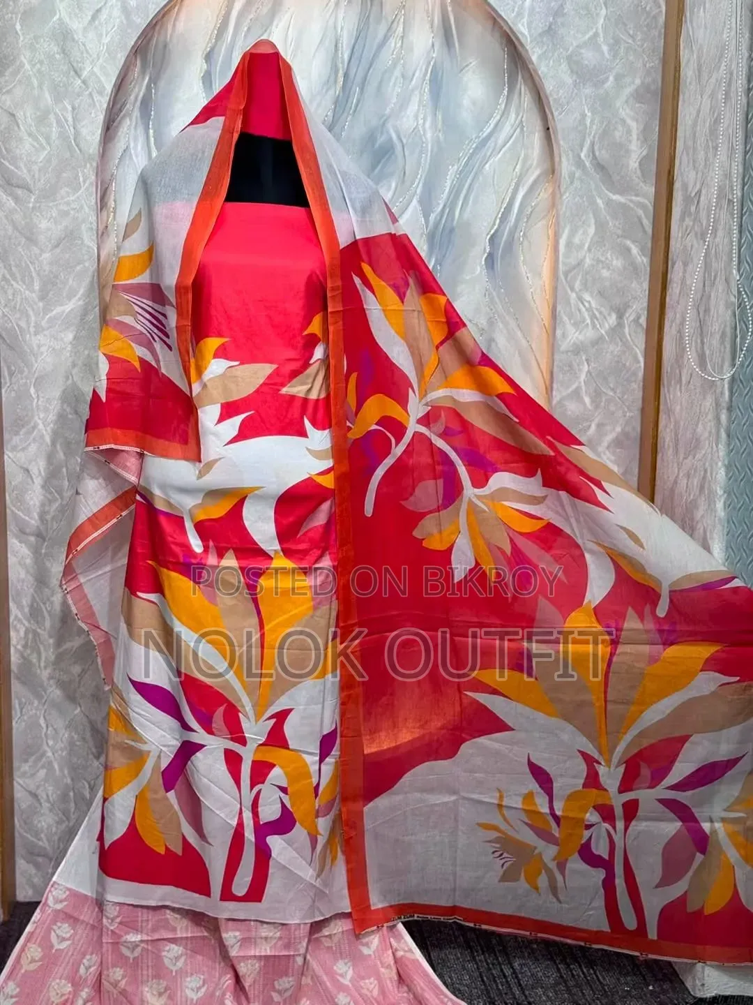 Pakistani Digital Print Three Piece A-Grade Cotton Quality