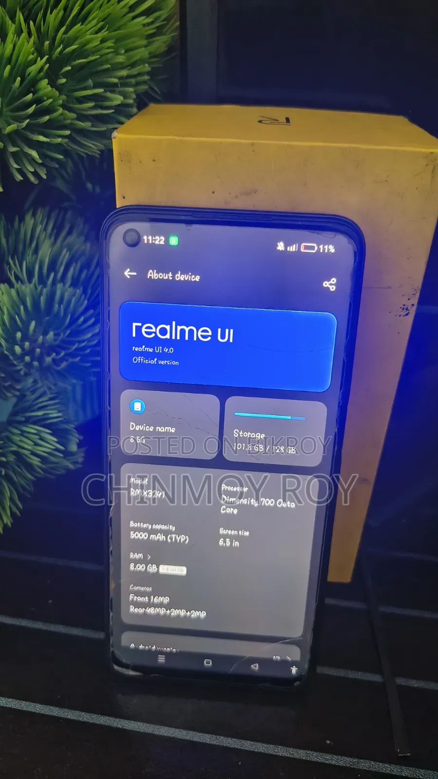 Realme 8 5G 128 GB Black