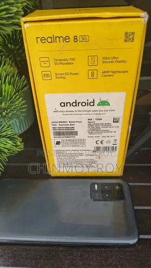 Realme 8 5G 128 GB Black