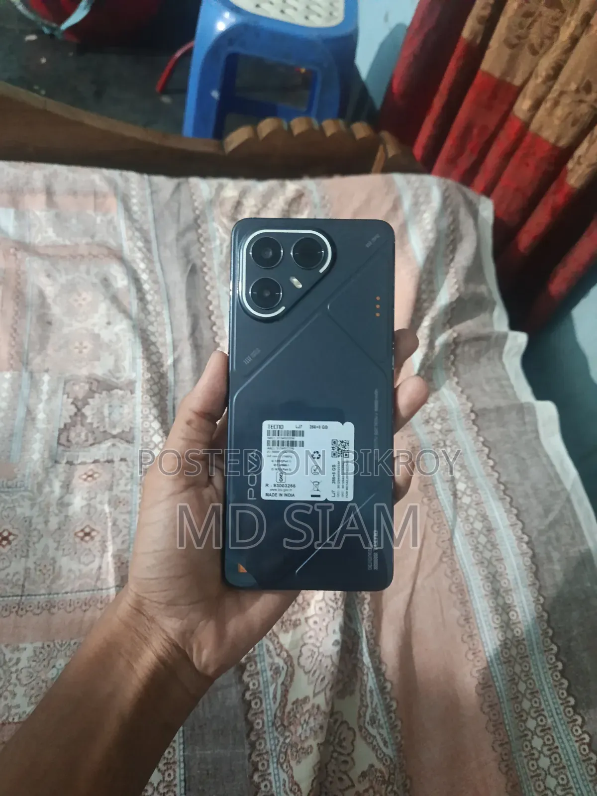 Tecno Pova 7 5G 256 GB Black