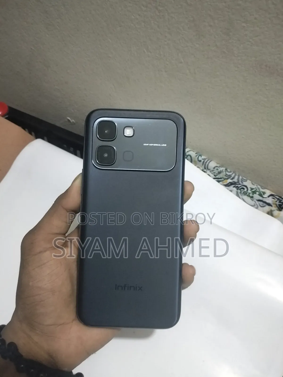 ইনফিনিক্স নোট এজ ১২৮ জিবি ব্ল্যাক