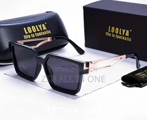 Square Luxury Sunglasses Men Women Fashion UV400 Protected