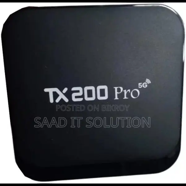 TX200 Pro 40K UHD Android TV Box with 16GB RAM