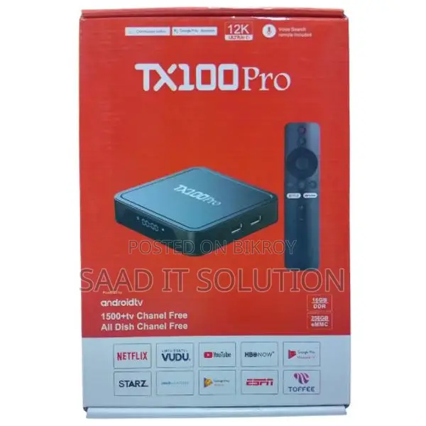 TX100 Pro 12K Android TV Box