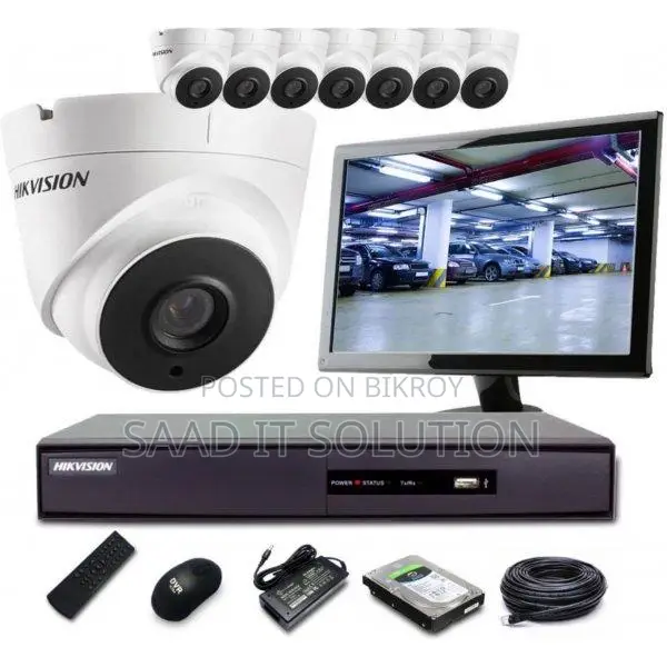 Dahua 8 Camera CCTV Package with Monitor