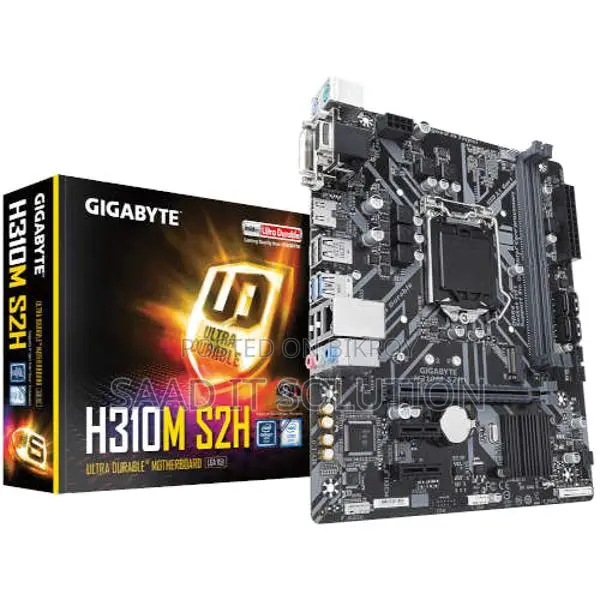 Sun Cpu Module Gigabyte H310M S2H 9th & 8th Gen Motherboard - SAAD IT SOLUTION Price ...