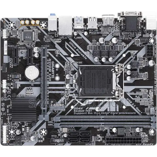 Gigabyte H310M S2H 9th & 8th Gen Motherboard