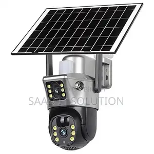 V380 4MP Solar PTZ 4G Dual Lens Camera