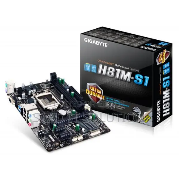 Gigabyte GA-H81M-S1 4th Gen Motherboard