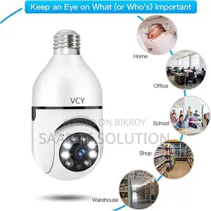 E27-Q165-1 Bulb Wi-Fi IP Camera
