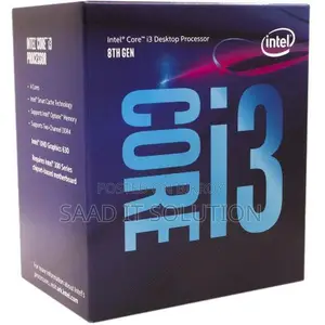 Intel Core i3-8100 6MB Cache 3.60GHz 8th Gen Processor