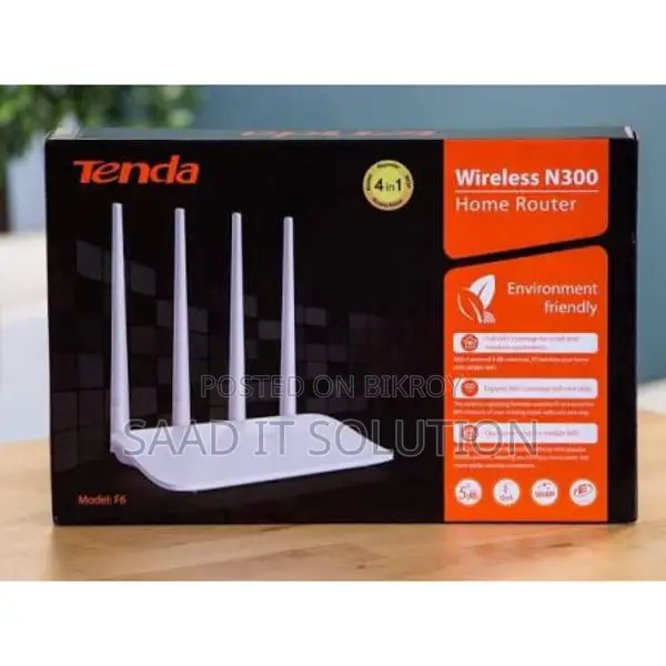 Tenda F6 4-Antenna Wireless Router