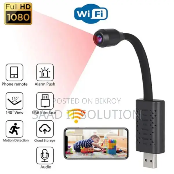 U21 Mini USB WIFI IP Camera
