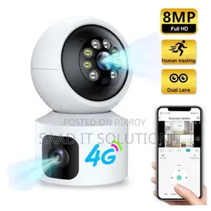 V380 Pro Dual Lens Wi-Fi Camera with 4G SIM