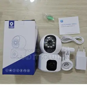 V380 Pro Dual Lens Wi-Fi Camera with 4G SIM