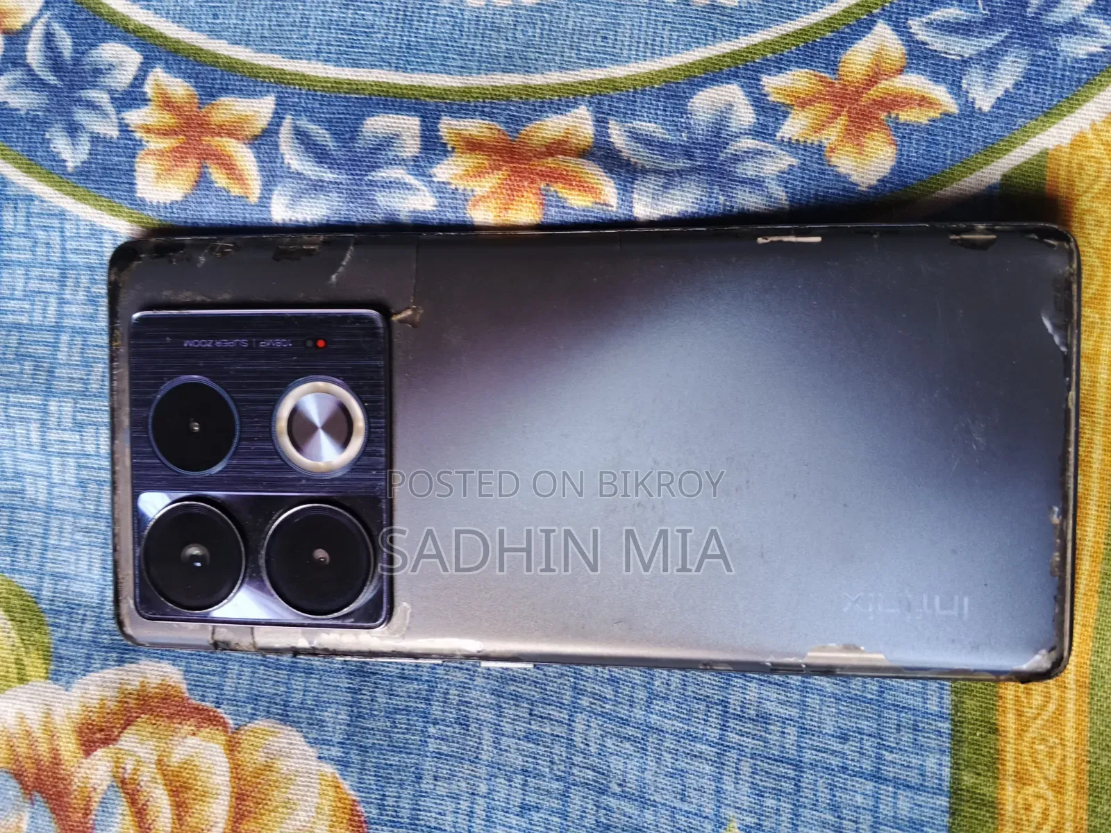 ইনফিনিক্স নোট ৪০এস ২৫৬ জিবি কালো