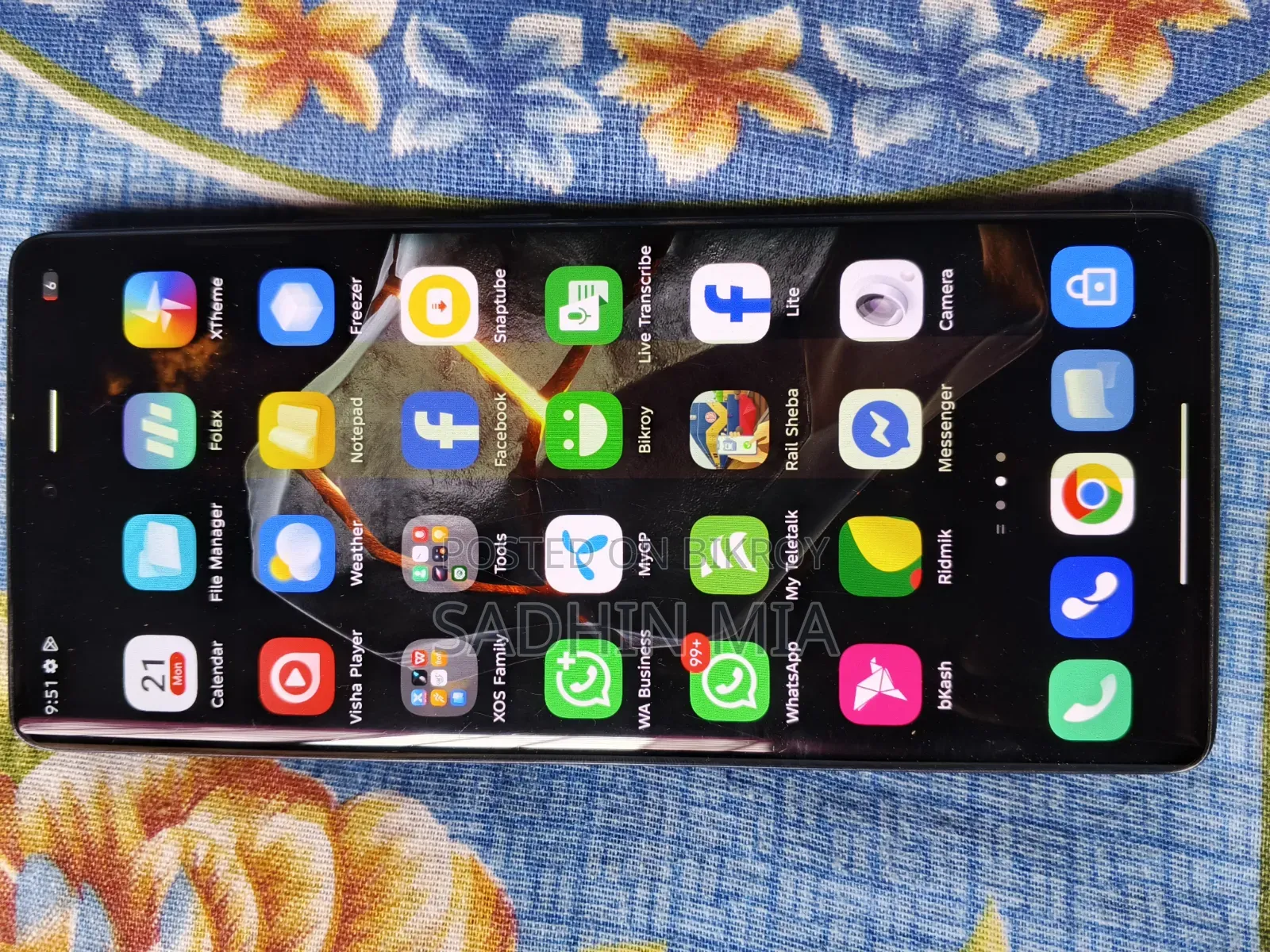 ইনফিনিক্স নোট ৪০এস ২৫৬ জিবি কালো
