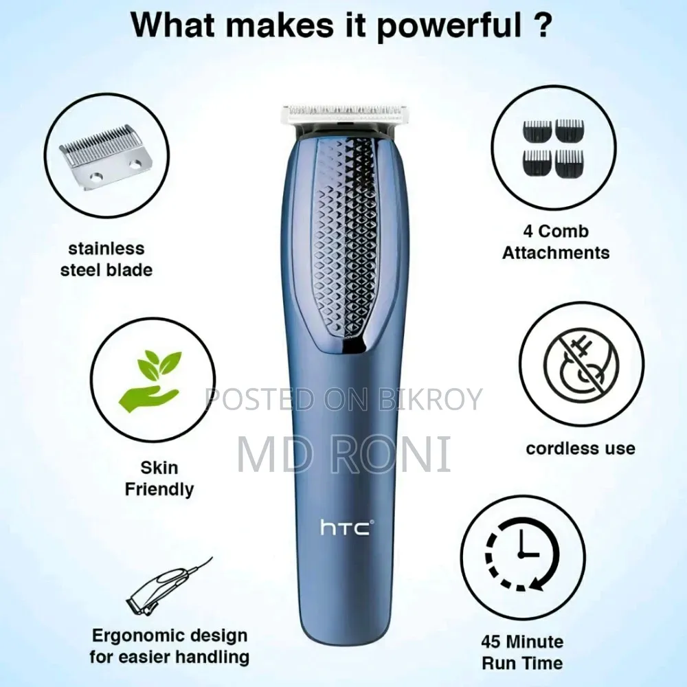 HTC AT-1210 Trimmer Professional Hair & Beard Trimmer
