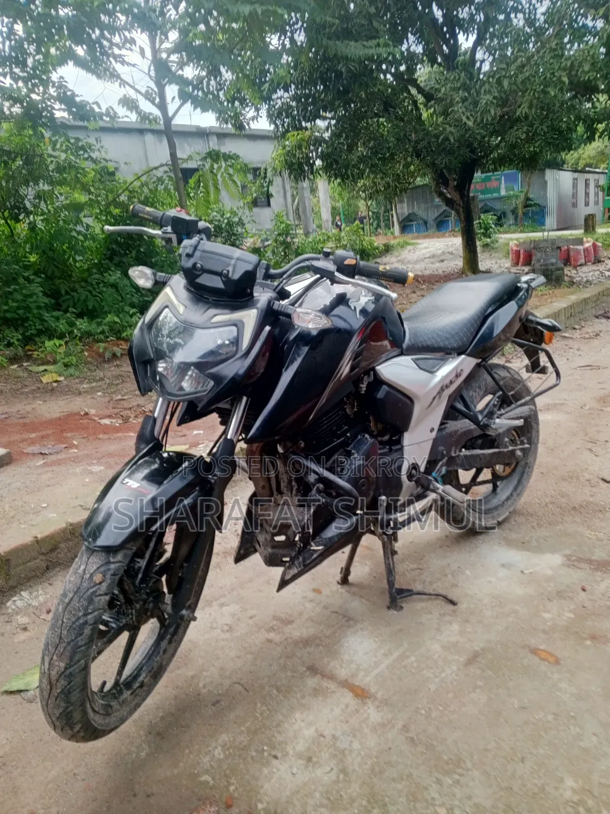 TVS Apache RTR 160 4V 2021 Black