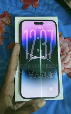 অ্যাপল আইফোন ১৪ প্রো ম্যাক্স ২৫৬ জিবি পার্পল