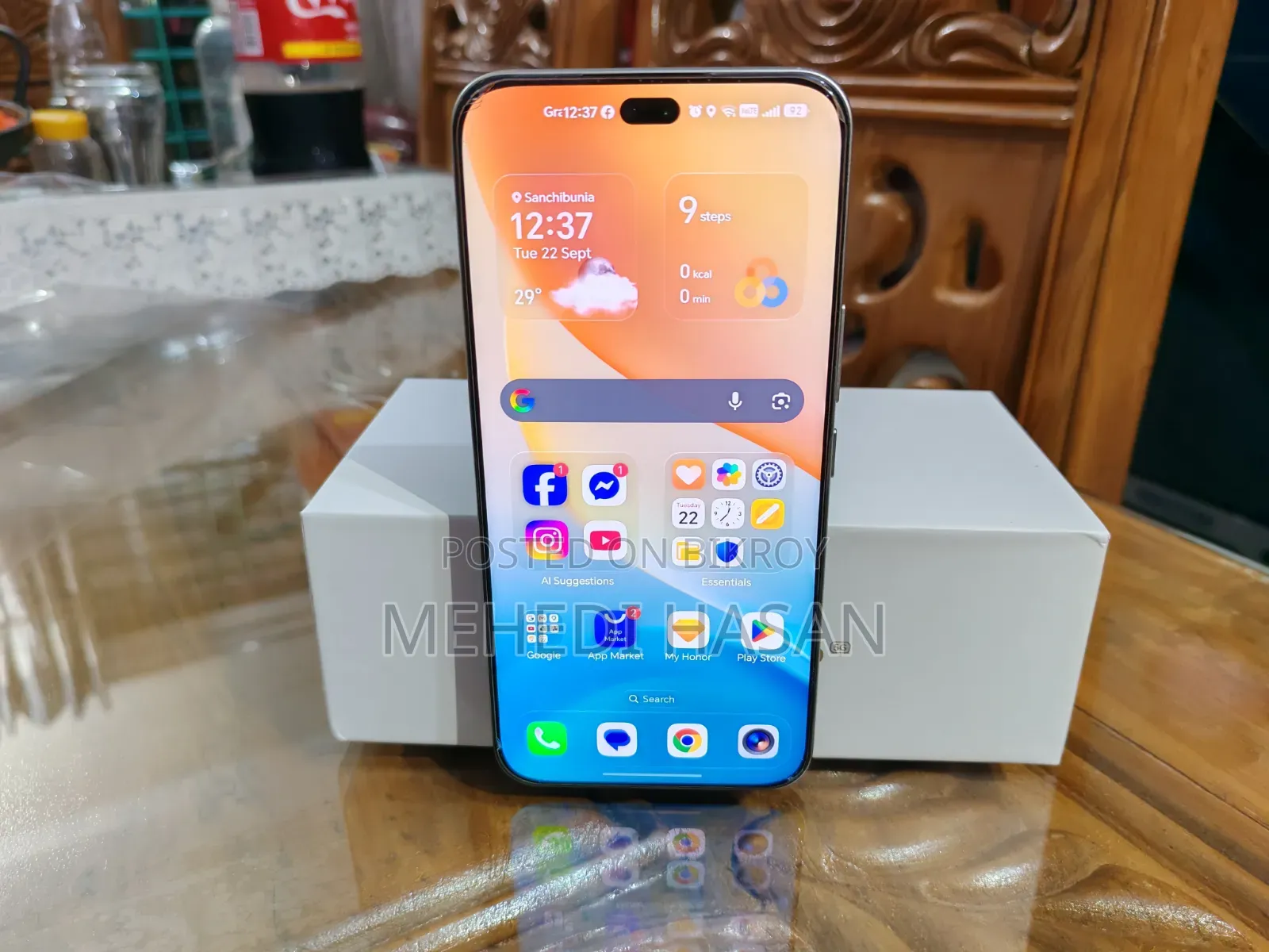 অনার ৪০০ প্রো ৫১২ জিবি সিলভার