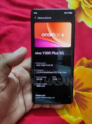 ভিভো ওয়াই৩০০ প্লাস ১২৮ জিবি ব্ল্যাক