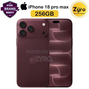 নিউ অ্যাপল আইফোন ১৮ প্রো ম্যাক্স ২৫৬ জিবি