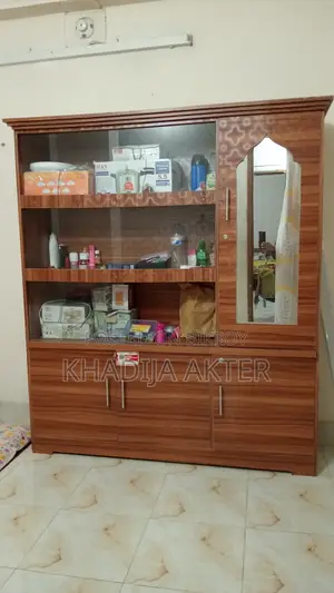 Urgent Sale: Good Condition Partex Wall Showcase and Dressing Table
